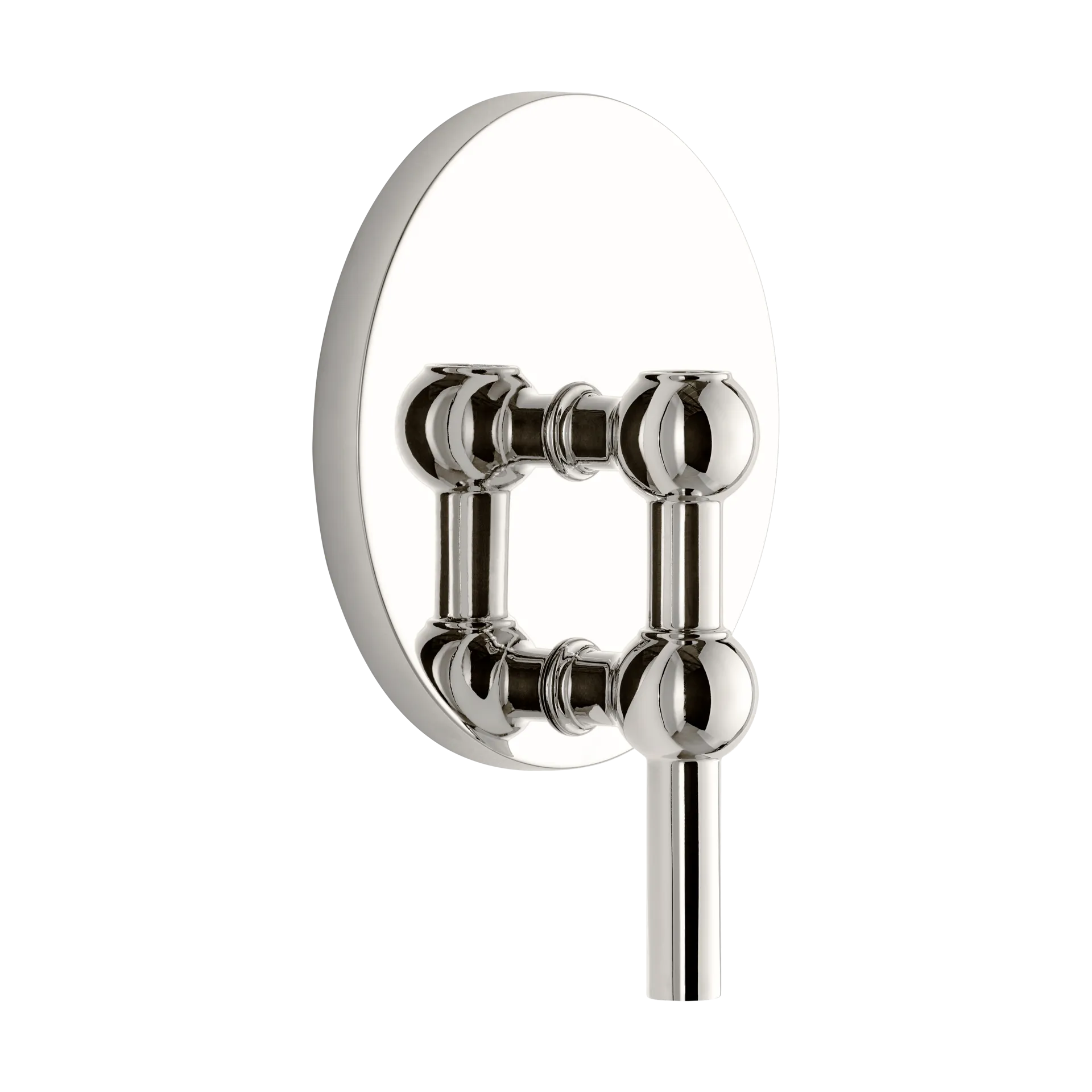 STOFF Nagel Kerzenhalter Wand, Chrome STOFF Nagel