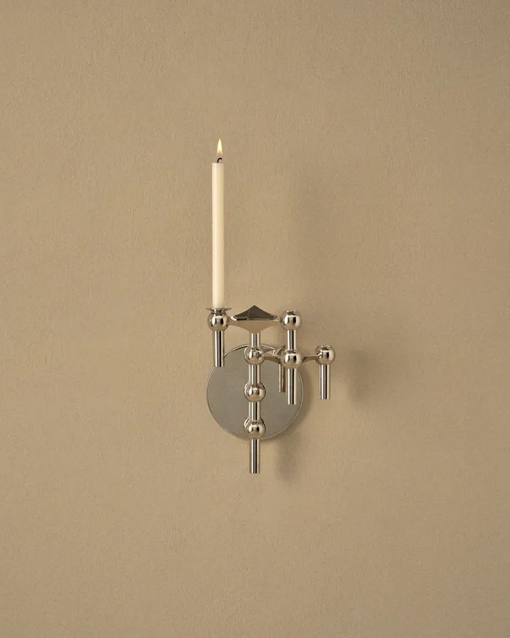 STOFF Nagel Kerzenhalter Wand