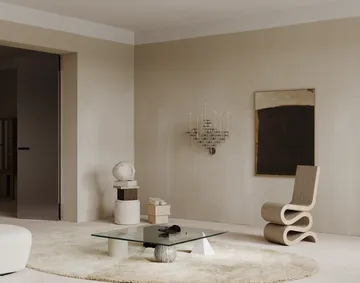 STOFF Nagel Kerzenhalter Wand - Chrome - STOFF Nagel