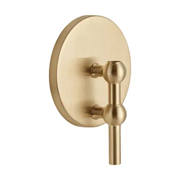 STOFF Nagel Kerzenhalter Wand - Gebürstetes Messing - STOFF Nagel