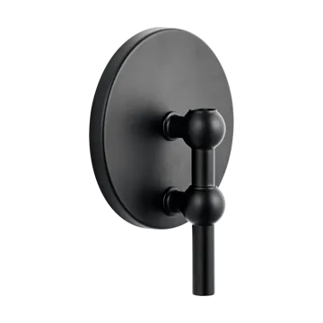 STOFF Nagel Kerzenhalter Wand - Mattschwarz - STOFF Nagel