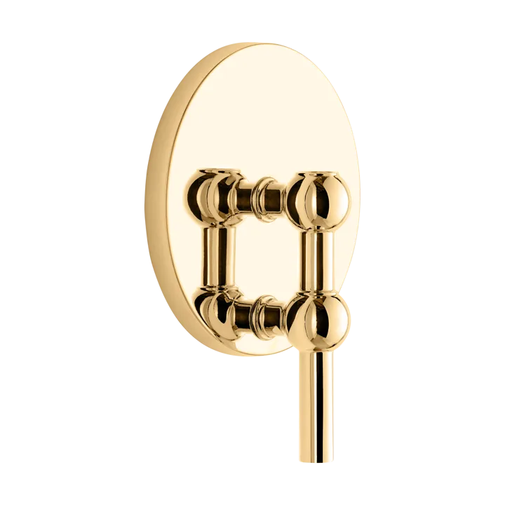 STOFF Nagel Kerzenhalter Wand - Messing - STOFF Nagel