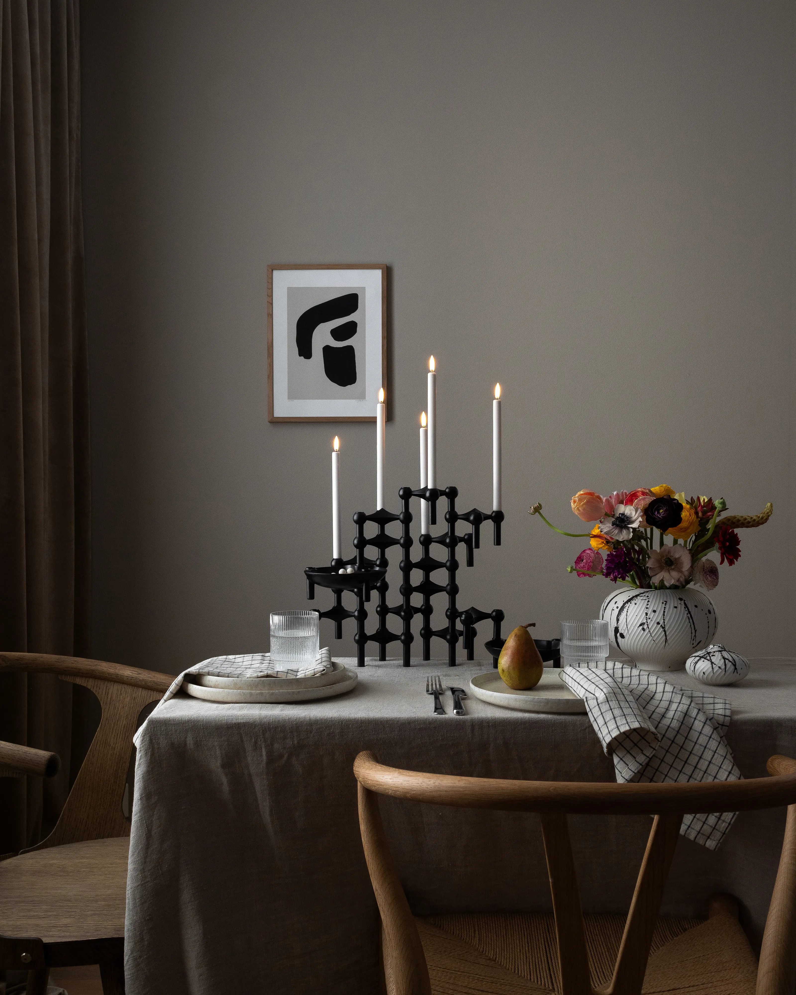 STOFF Nagel LED-Kerze by Uyuni Lighting 2er Pack