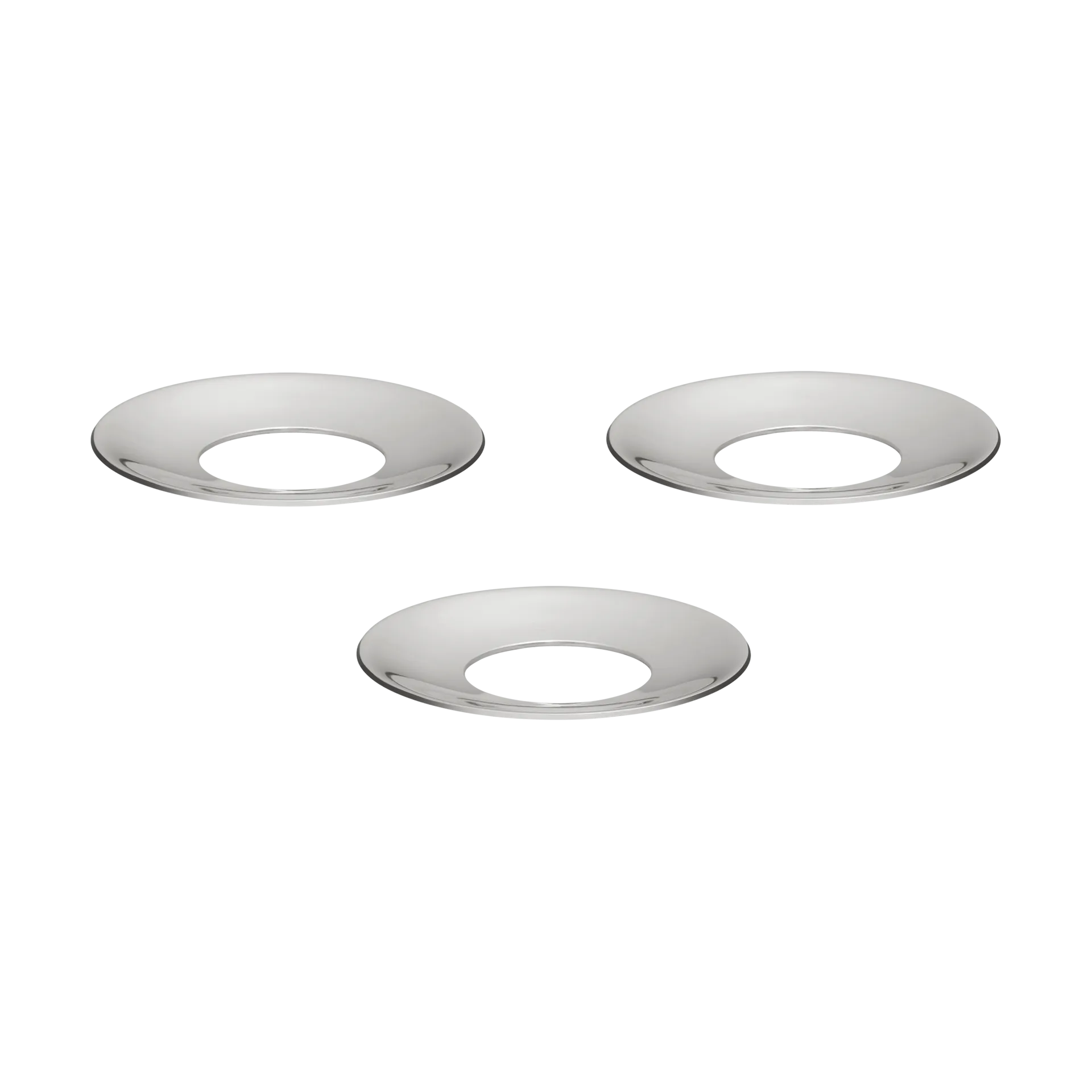 STOFF Nagel Lichtmanschette 3er-Pack, Chrom STOFF Nagel