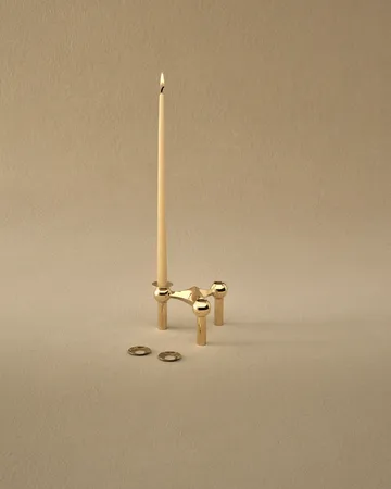 STOFF Nagel Lichtmanschette 3er-Pack - Massives Messing - STOFF Nagel