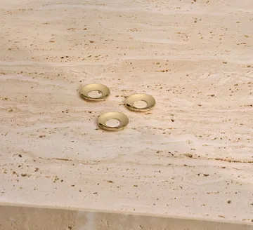 STOFF Nagel Lichtmanschette 3er-Pack - Massives Messing - STOFF Nagel