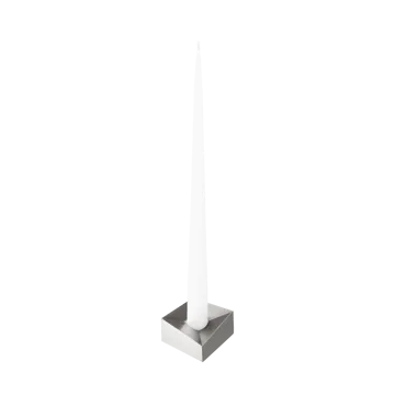 STOFF Nagel reflect Kerzenhalter large 3,2cm - Gebürstetes Chrom - STOFF Nagel