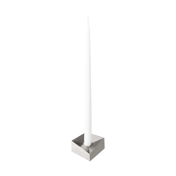 STOFF Nagel reflect Kerzenhalter small 2,7cm - Gebürstetes Chrom - STOFF Nagel