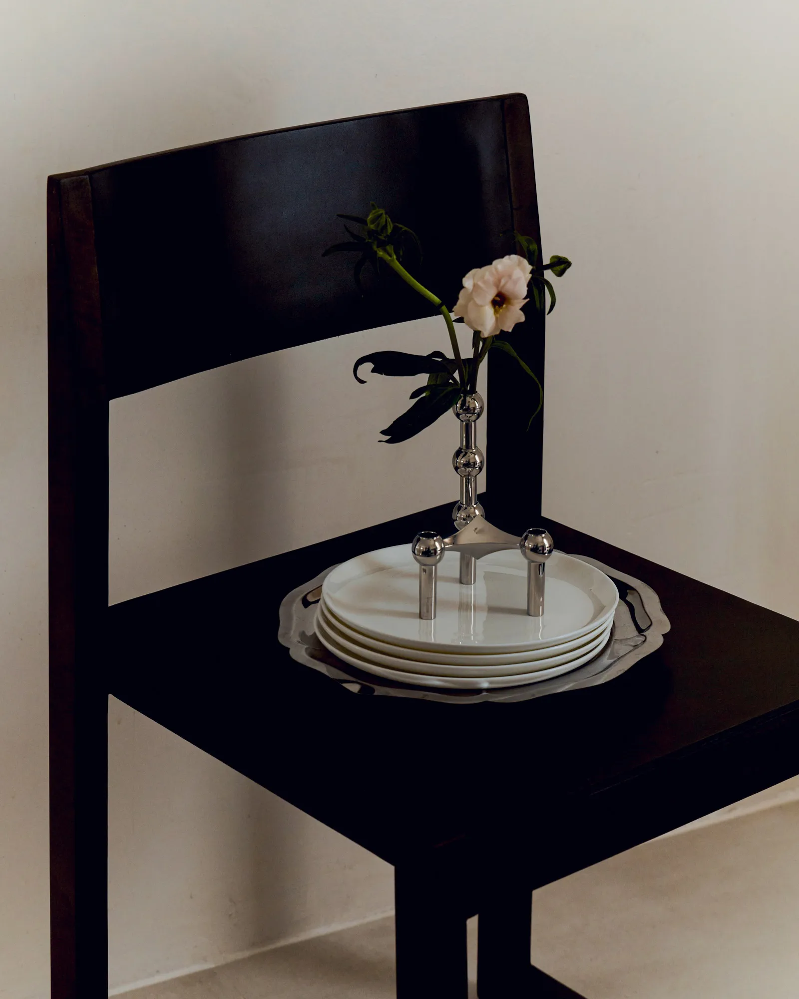 STOFF Nagel Vase, Chrom STOFF Nagel