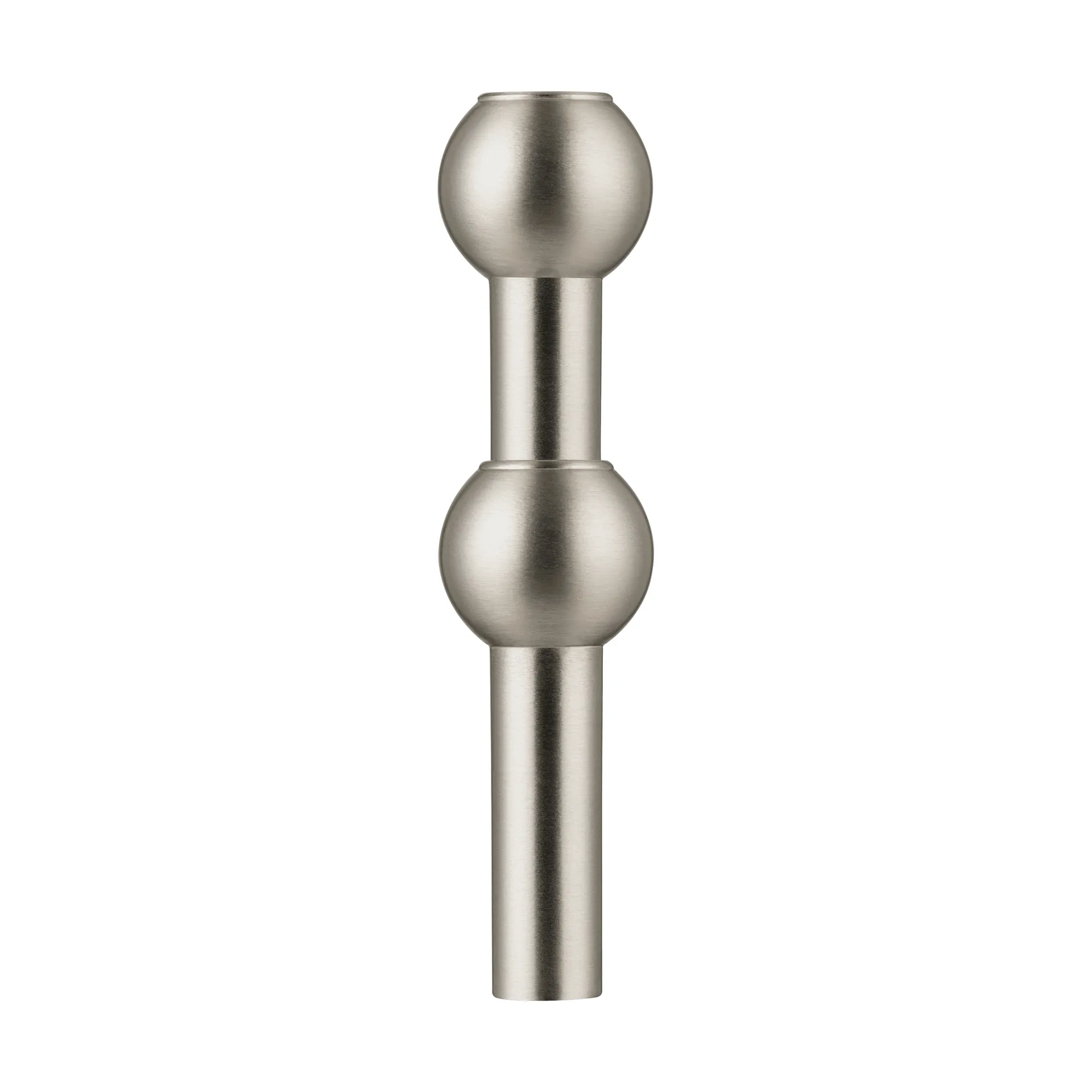 STOFF Nagel Vase, Gebürstetes Chrom STOFF Nagel