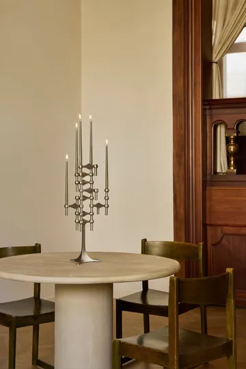 STOFF Nagel Vase - Gebürstetes Chrom - STOFF Nagel