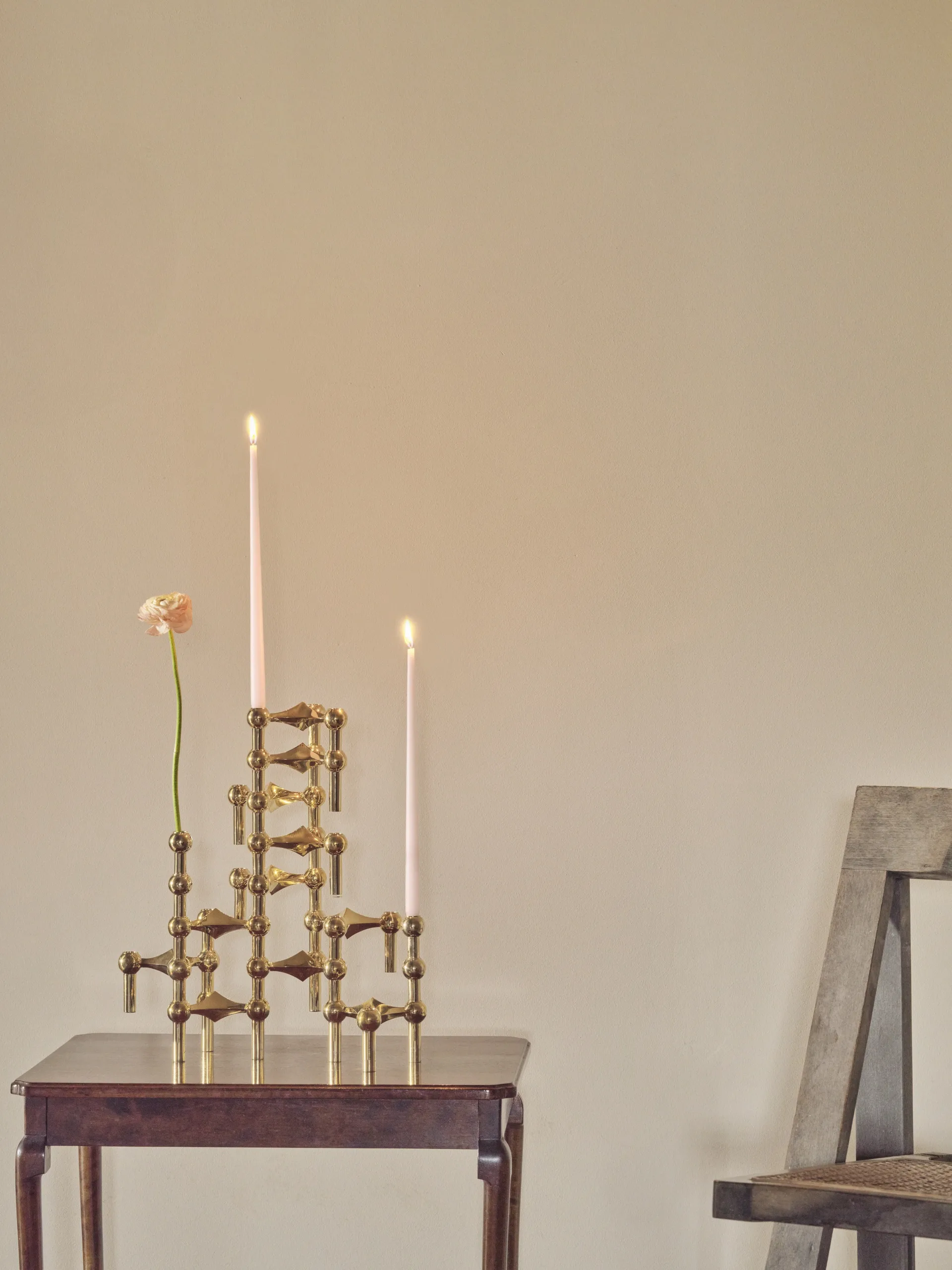 STOFF Nagel Vase, Messing STOFF Nagel