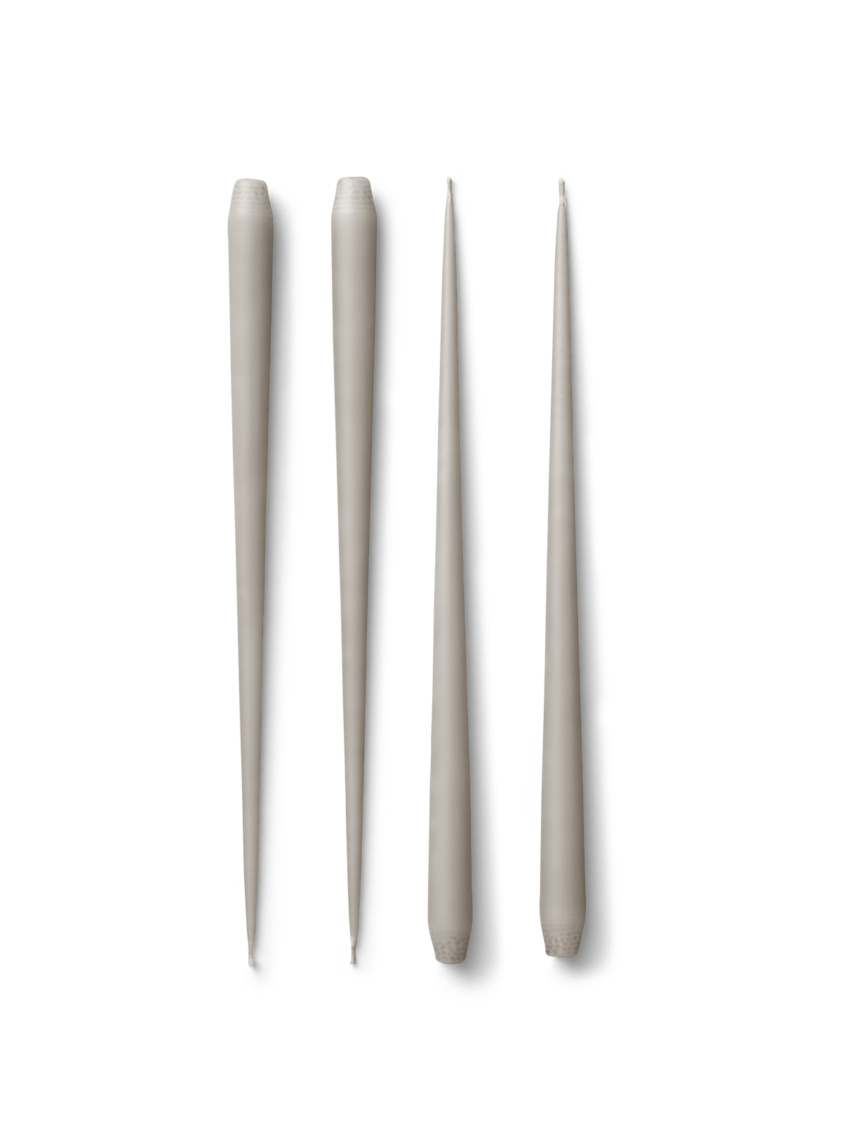 STOFF STOFF Antikkerzen by ester & erik large 4er-Pack Sand