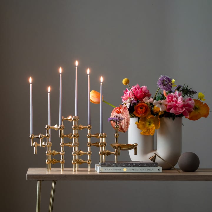 STOFF kegelförmige Kerzen von ester & erik 6er Pack - Light lavender - STOFF