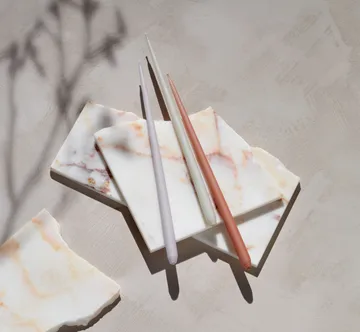 STOFF kegelförmige Kerzen von ester & erik 6er-Pack - Light lavender - STOFF