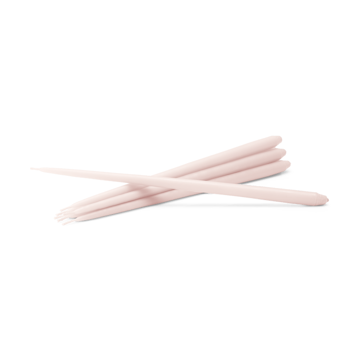 STOFF kegelförmige Kerzen von ester & erik 6er-Pack - Mellow pink - STOFF