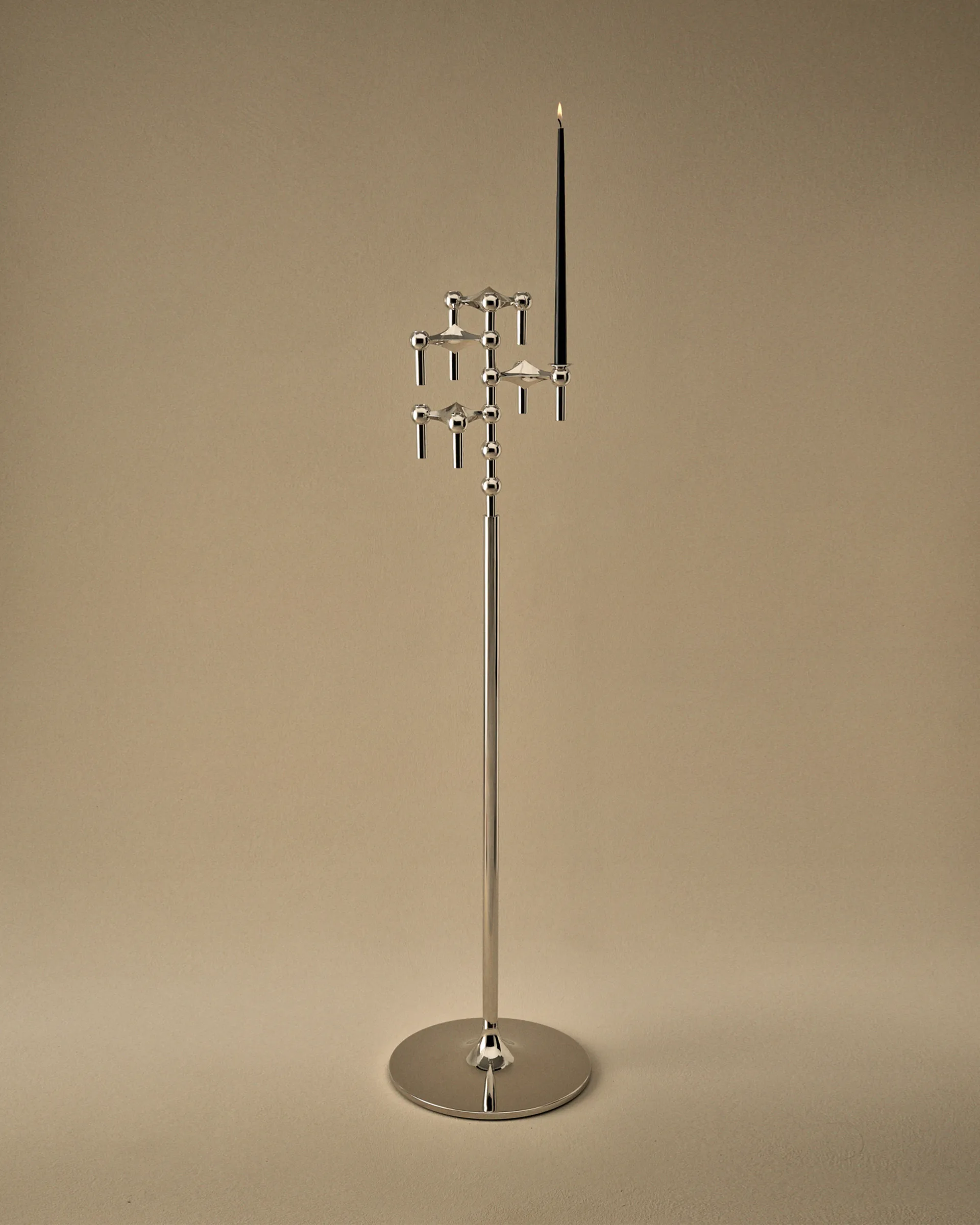 STOFF Nagel Bodenstativ 70cm, Chrome STOFF