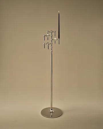 STOFF Nagel Bodenstativ 70cm - Chrome - STOFF