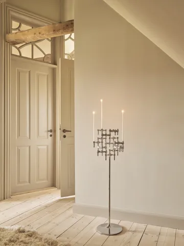 STOFF Nagel Bodenstativ 70cm - Chrome - STOFF