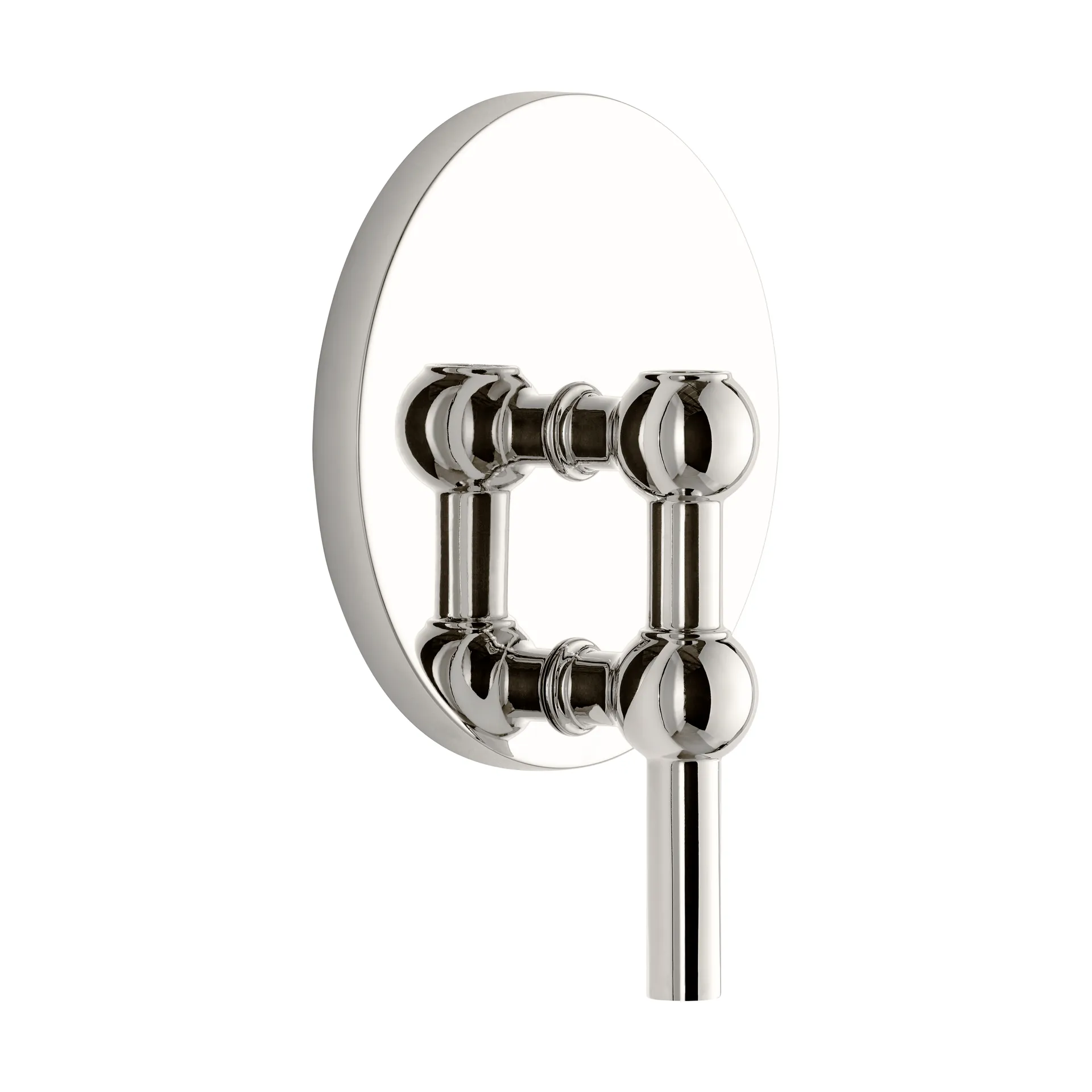 STOFF Nagel Kerzenhalter Wand, Chrome STOFF