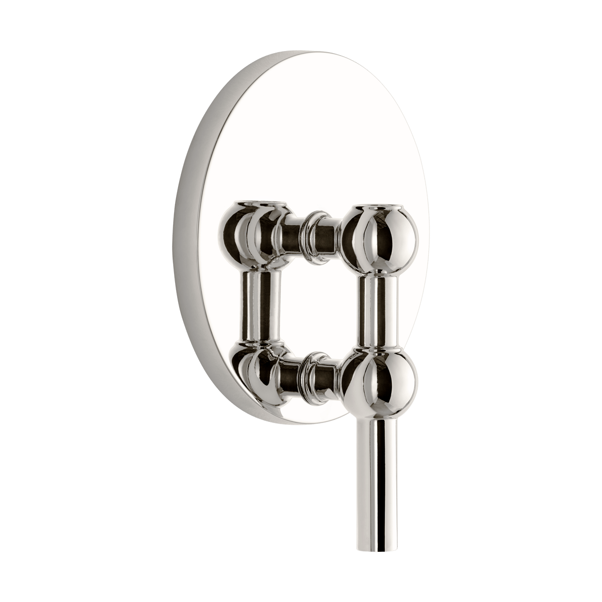 STOFF STOFF Nagel Kerzenhalter Wand Chrome