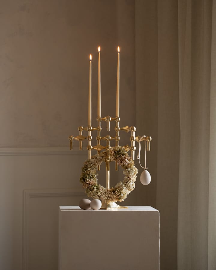 STOFF Nagel Kerzenständer, Messing STOFF