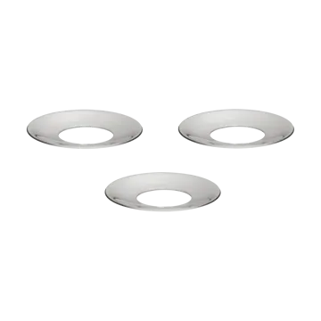 STOFF Nagel Lichtmanschette 3er-Pack - Chrom - STOFF