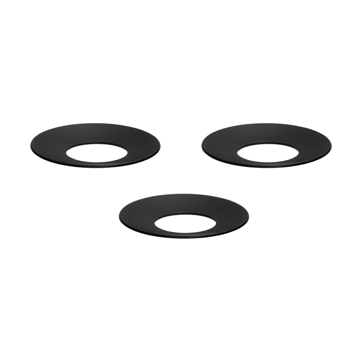 STOFF Nagel Lichtmanschette 3er-Pack - Schwarz - STOFF