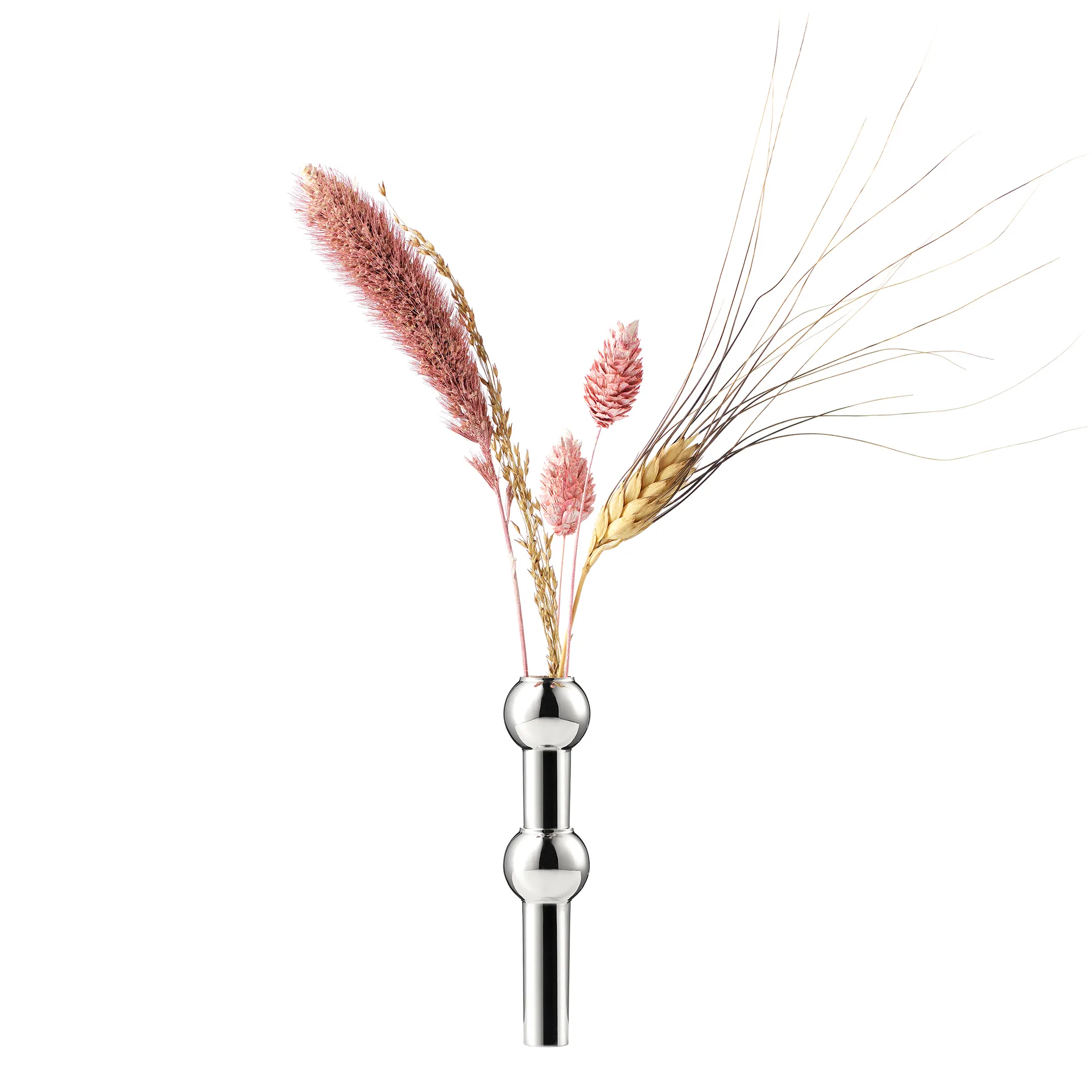 STOFF Nagel Vase, Chrom STOFF