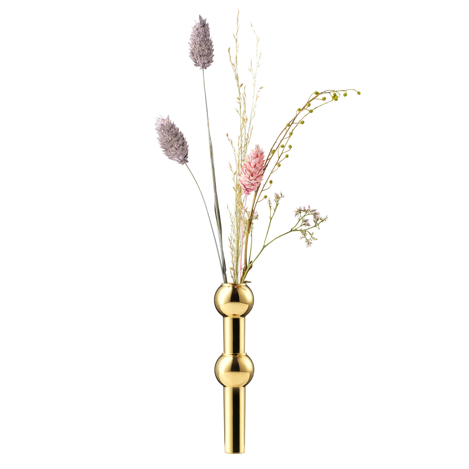 STOFF Nagel Vase, Messing STOFF