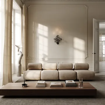 STOFF Nagel Vase - Schwarz - STOFF