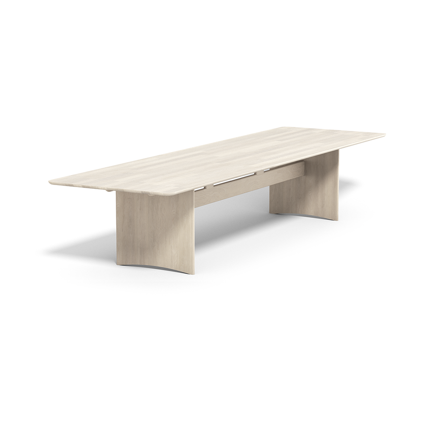 Stolab Alt Tisch 110x385 cm Birke Leichter Mattlack
