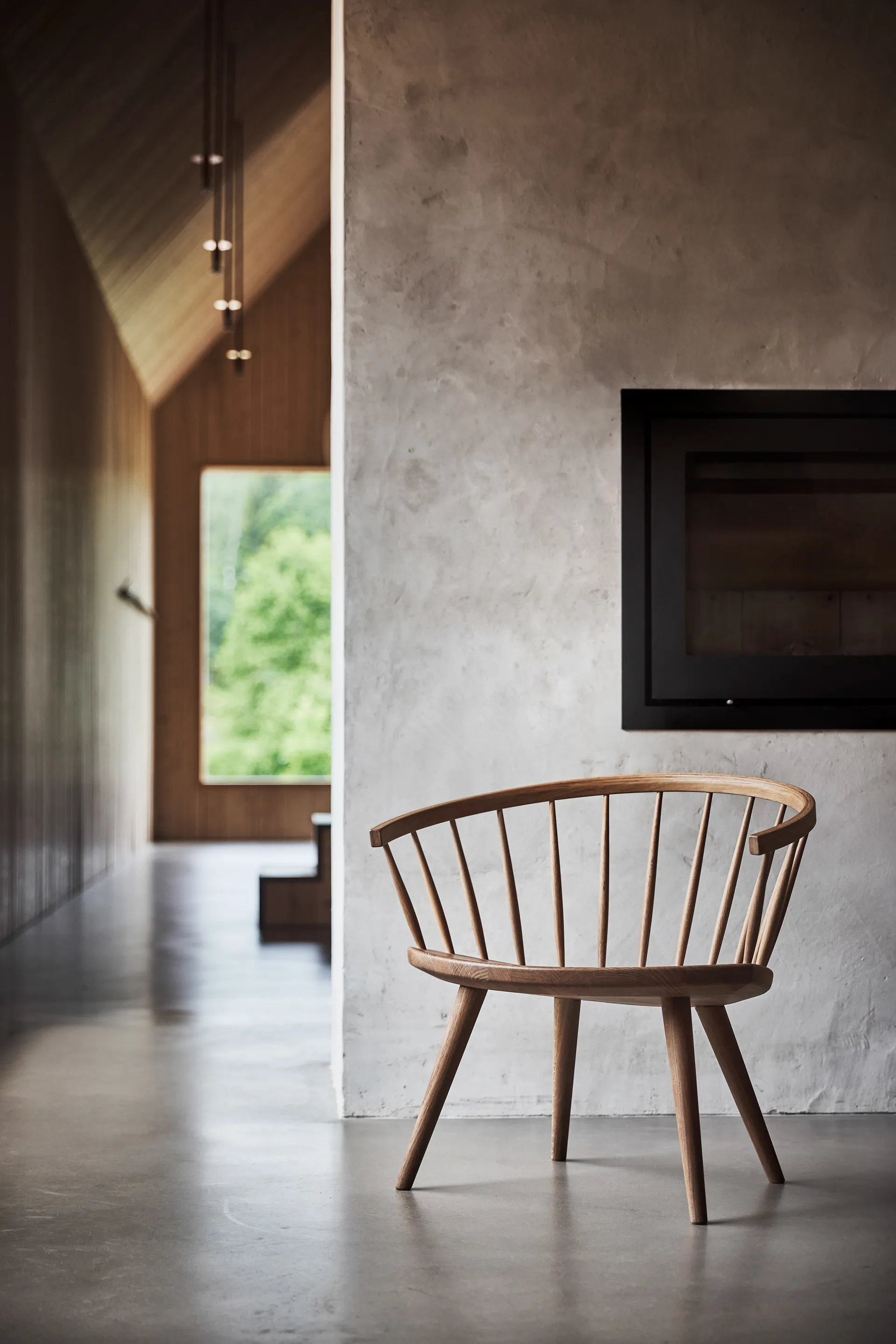 Arka Loungestuhl Eiche, Natural oil Stolab