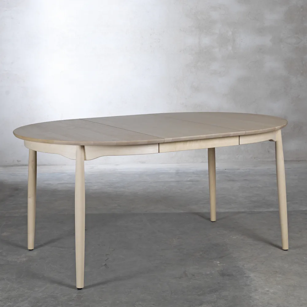 Carl Esstisch Eiche, Eiche hell mattlackiert, 1 Tischplatte Stolab