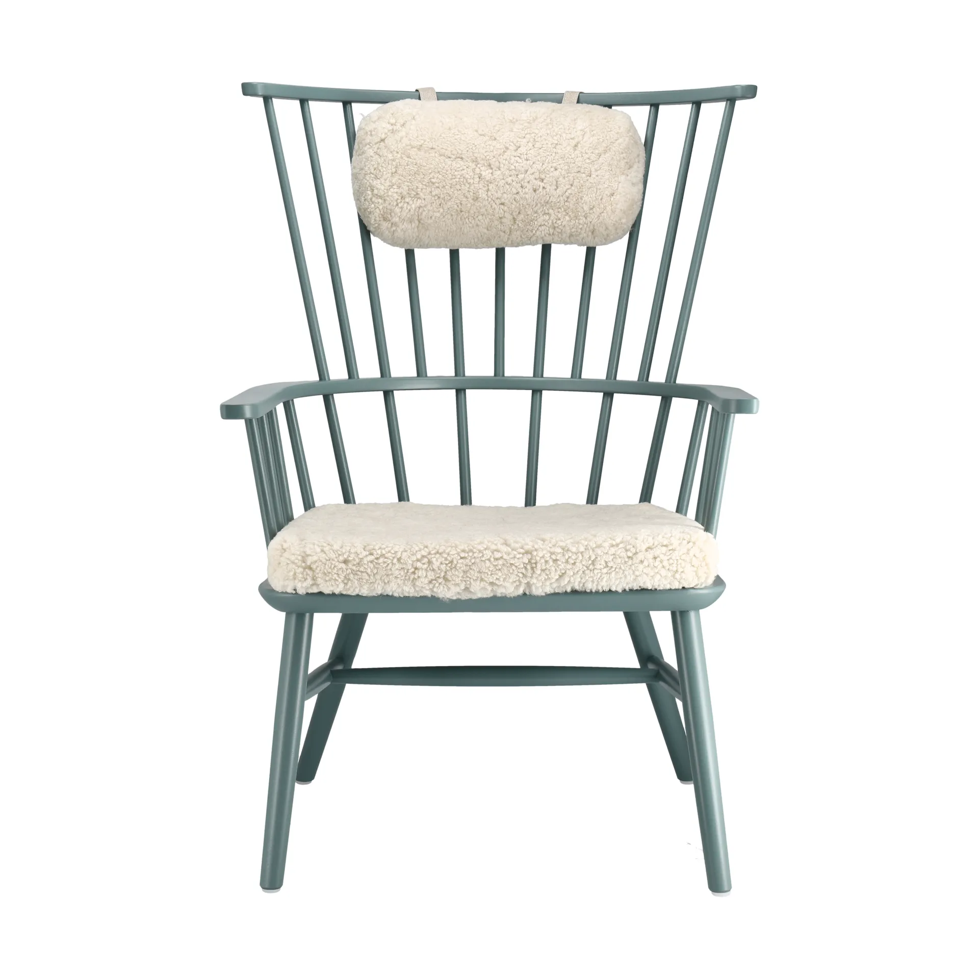 Henriette Sessel mit Sesselkissen & Nackenkissen Mist-Moonlight Stolab