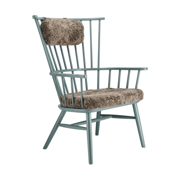 Henriette Sessel mit Sesselkissen & Nackenkissen Mist-Sahara - undefined - Stolab