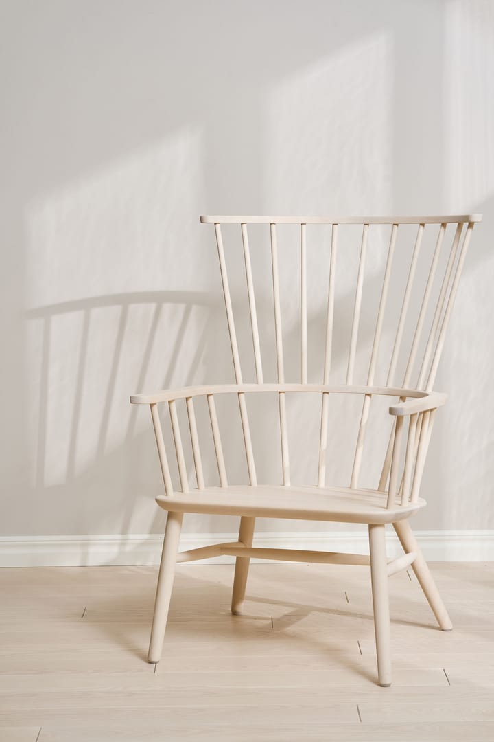 Henriette Sesselkissen & Nackenkissen White oiled-Espresso Stolab