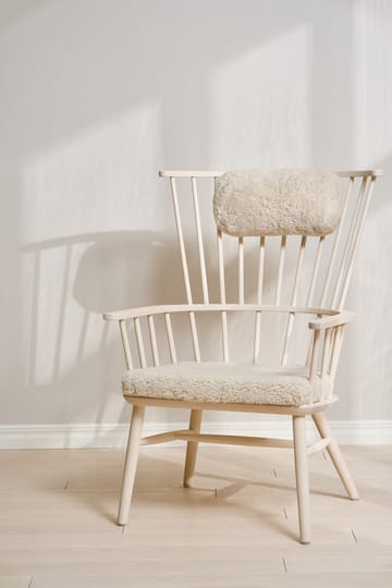 Henriette Sesselkissen & Nackenkissen White oiled-Moonlight - undefined - Stolab