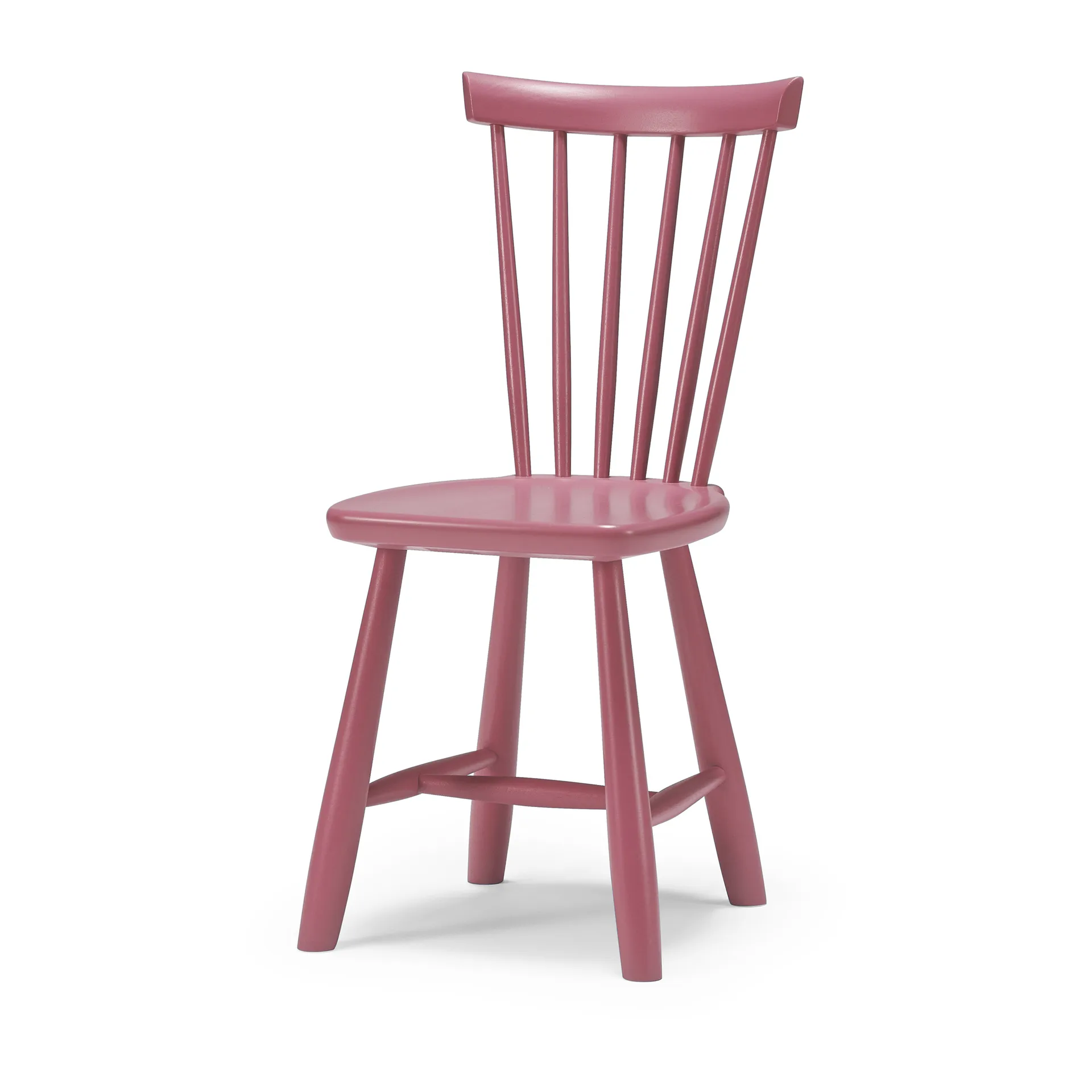 Lilla Åland Kinderstuhl Birke 33cm, Puderrosa Stolab