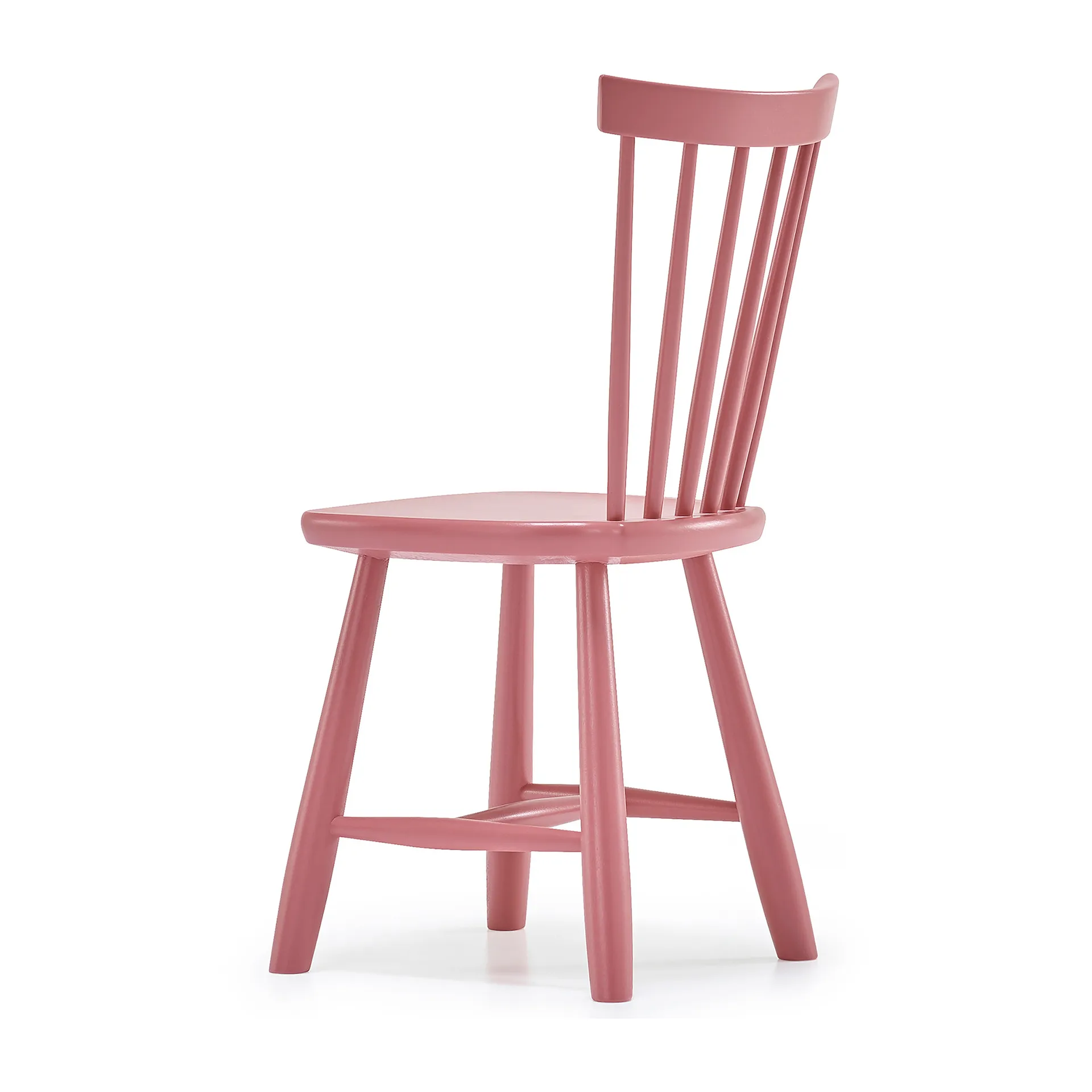 Lilla Åland Kinderstuhl Birke 33cm, Puderrosa Stolab