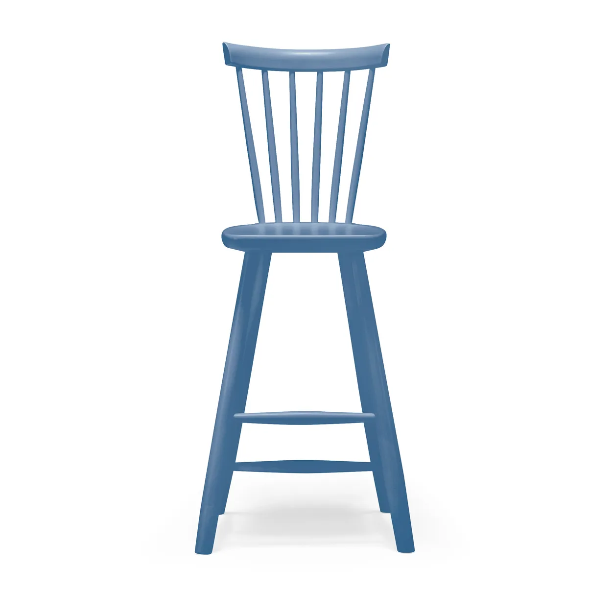 Stolab Lilla Åland Kinderstuhl Birke 52cm Dämmerungsblau