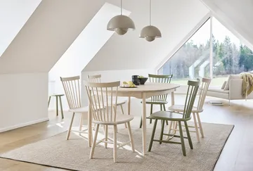 Lilla Åland Stuhl Birke - Heller Mattlack - Stolab