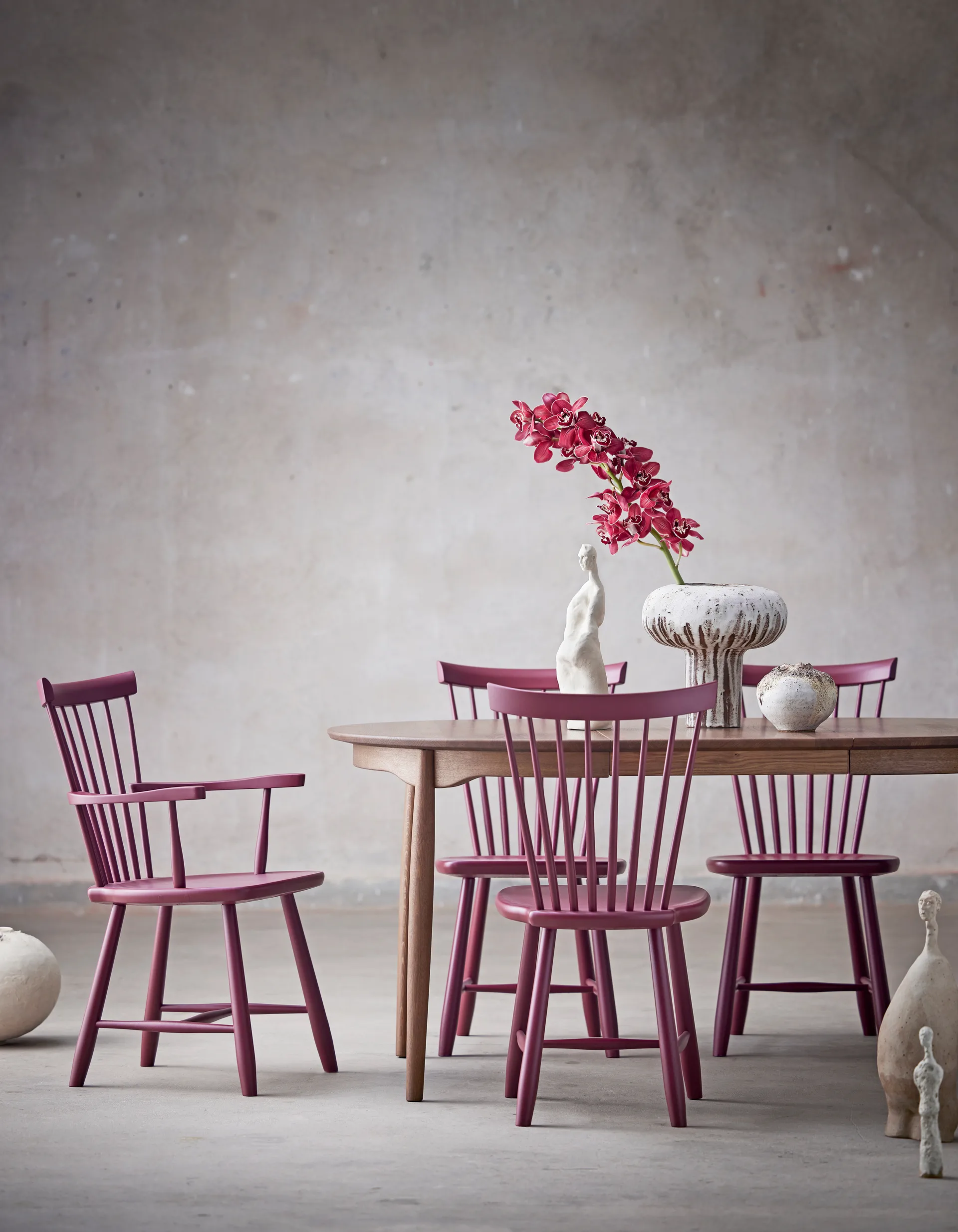 Lilla Åland Stuhl, Lingon 19 (Birke) Stolab