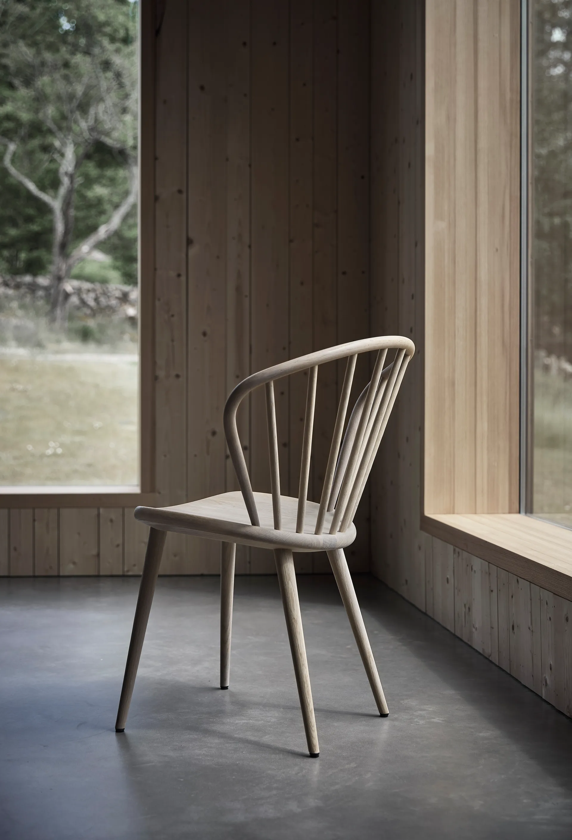 Miss Holly Stuhl, Eiche hell matt lackiert Stolab