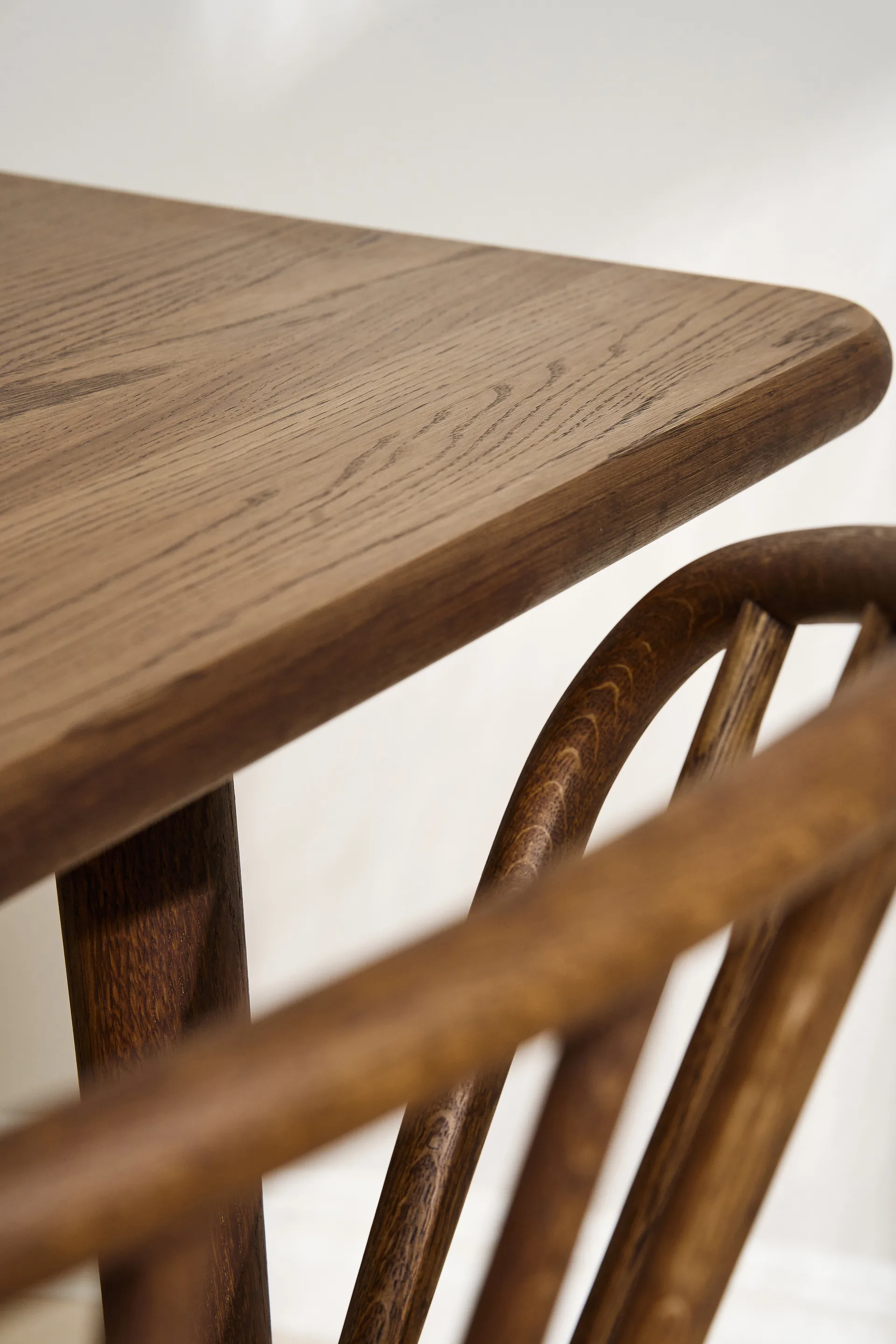 Miss Holly Tisch Special Edition 235x82 cm + 1 Platte 50cm, Eiche Chocolat Öl Stolab