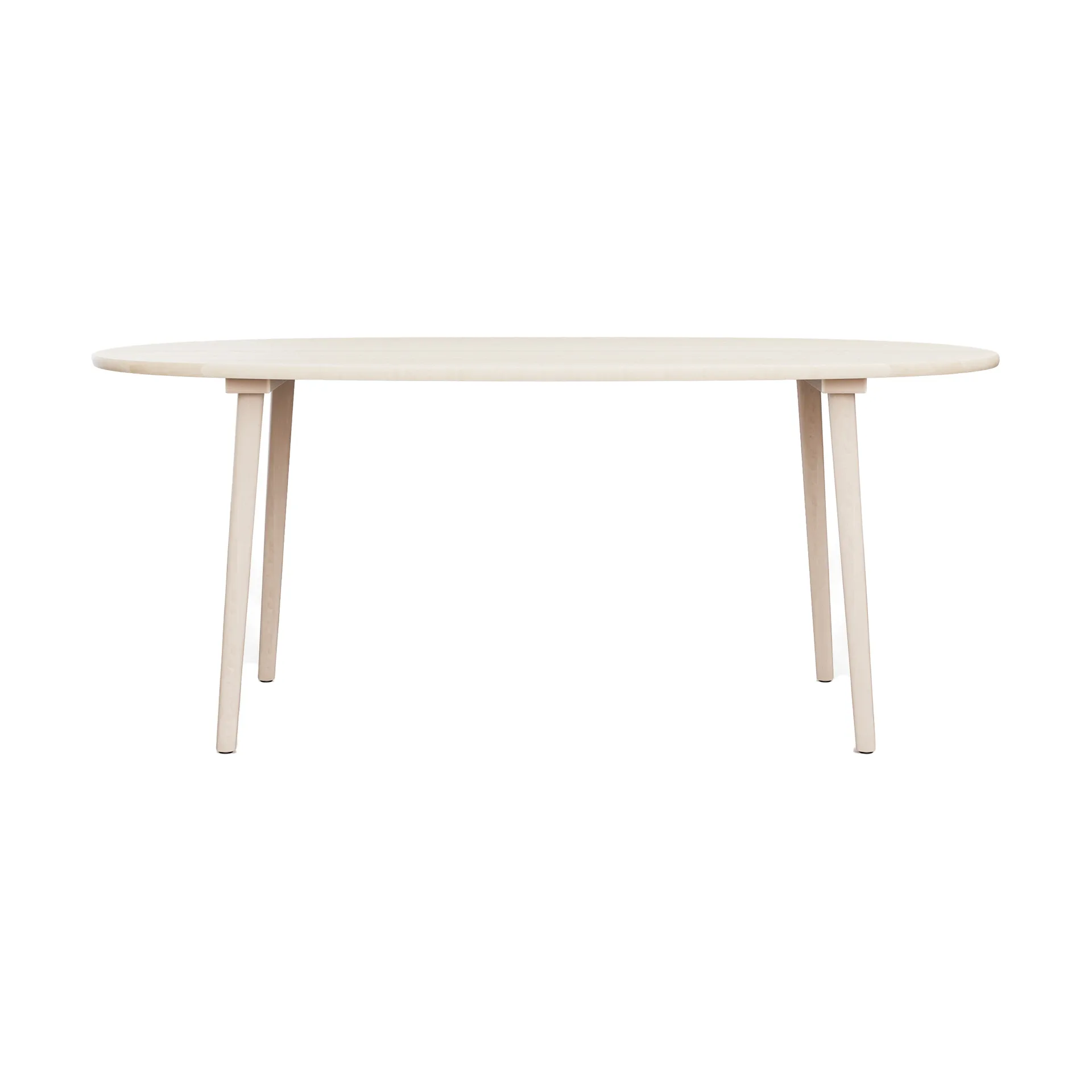 Miss Tailor Esstisch, Birke hell matt lackiert, 180x90 cm Stolab