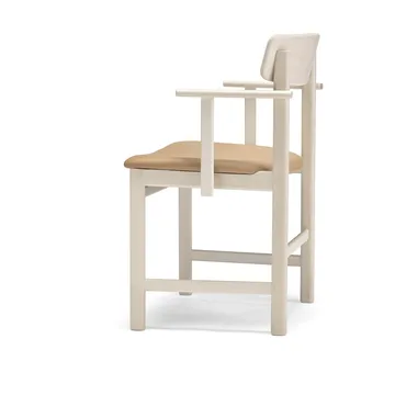 Pal Armlehnstuhl - Birke hell matt lackiert-Elmosoft 22030 - Stolab