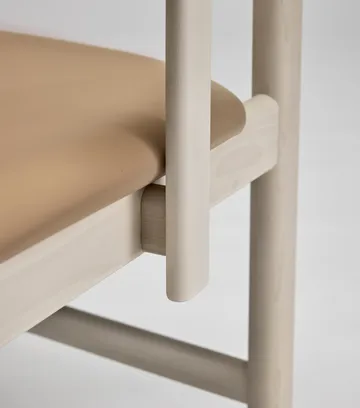 Pal Armlehnstuhl - Birke hell matt lackiert-Elmosoft 22030 - Stolab