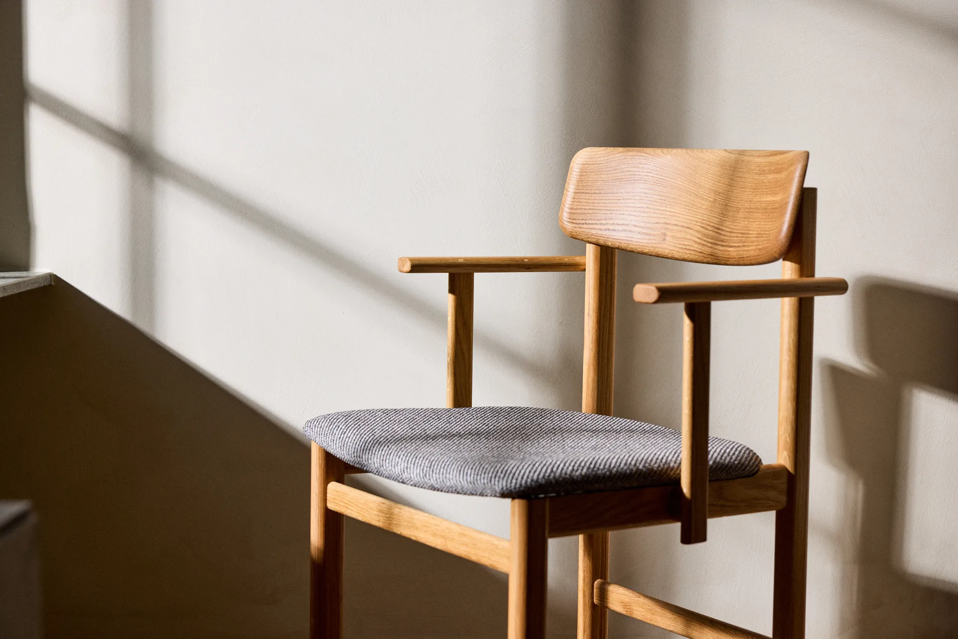 Pal Armlehnstuhl, Eiche Natur geölt-Tornado V3576 Stolab