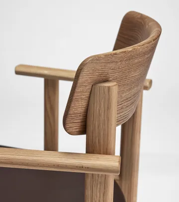 Pal Armlehnstuhl - Eiche Natur Öl-Elmosoft 93129 - Stolab